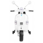 Elektrická motorka Vespa - biela